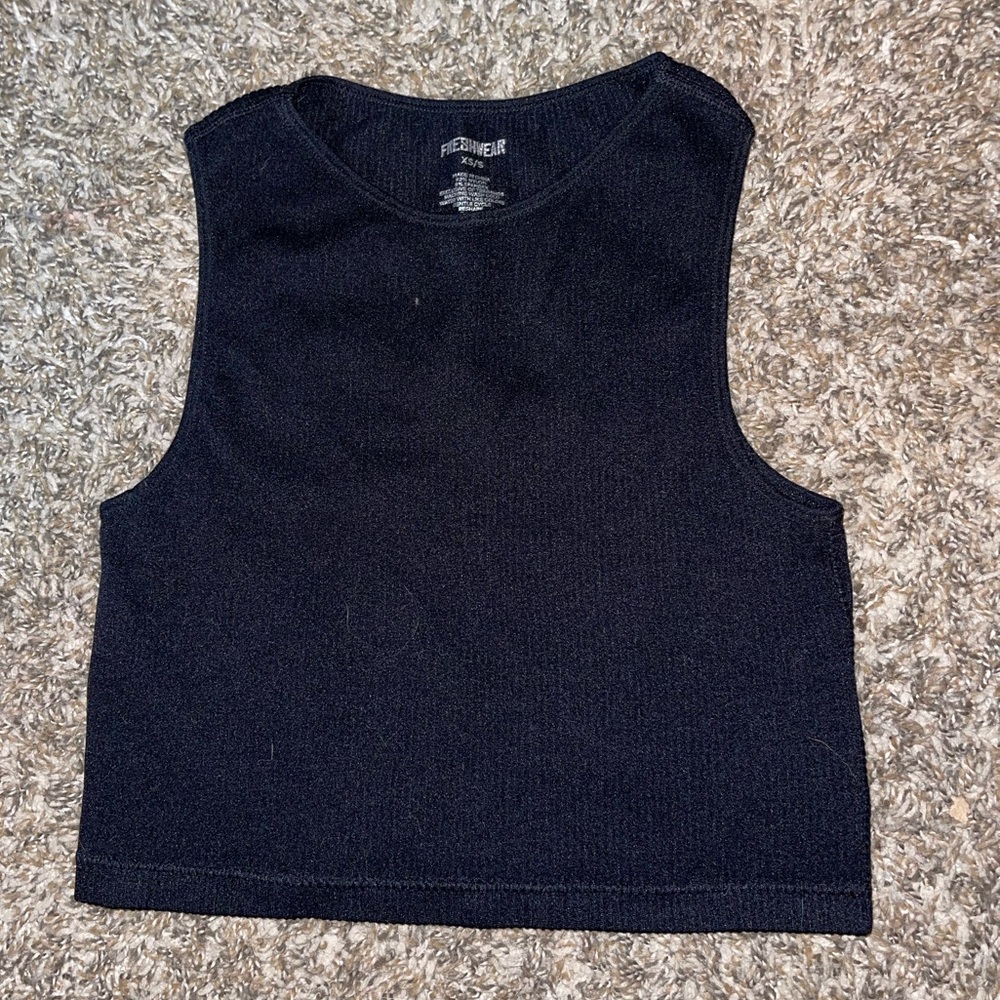 Freshwear cropped tank Size xs/s